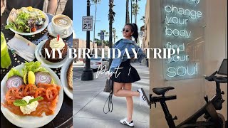 MY BIRTHDAY TRIP! Part 1 | L.A. vlog 💌