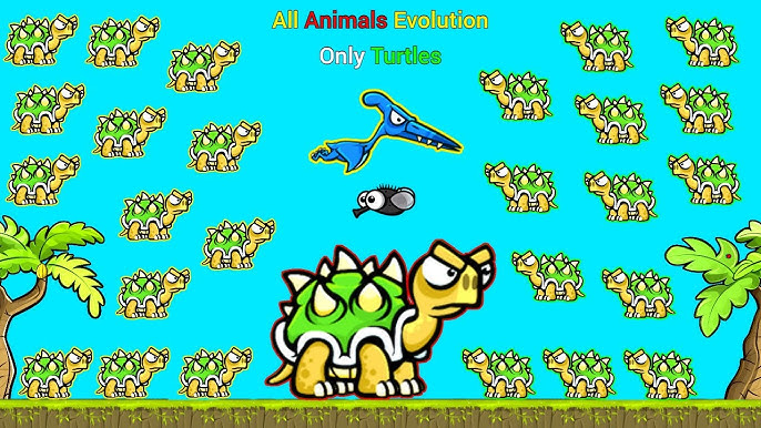All Animals Evolution Without Killing Players (EvoWorld.io) 