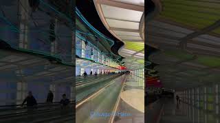 1987 United Airlines Terminal At Chicago Ohare Airport