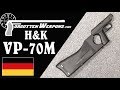 H&K VP-70M: Polymer Framed Cutting Edge Machine Pistol from 1973