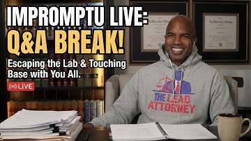 TLA Live: The Break Room! Doing Q&A--Ask Me Anything!