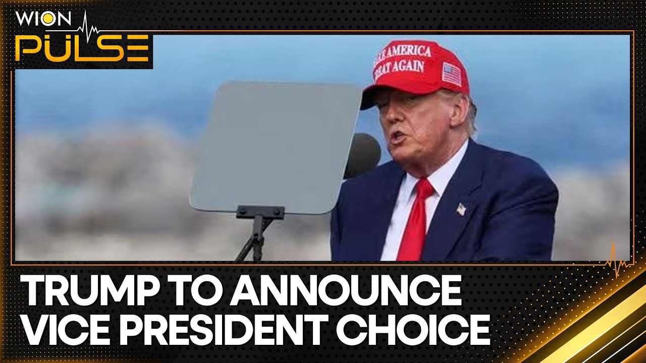 Donald Trump to announce Vice President candidate, says reports | WION ...