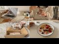 Daily vlog / 高校生の日常・新しいパソコン・溜まってた購入品を色々開封・可愛いお洋服・美味しいトーストアレンジ