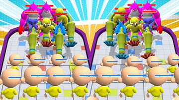 MAX LEVEL in Merge Master Blue Monster Game Part 7