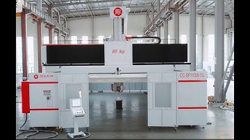 5 axis cnc router machine for swimming pool foam mould milling#5axis#swimmingpool #foammouldmilling
