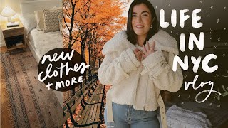 VLOG: fall clothes, cleaning, trying a new workout + more!