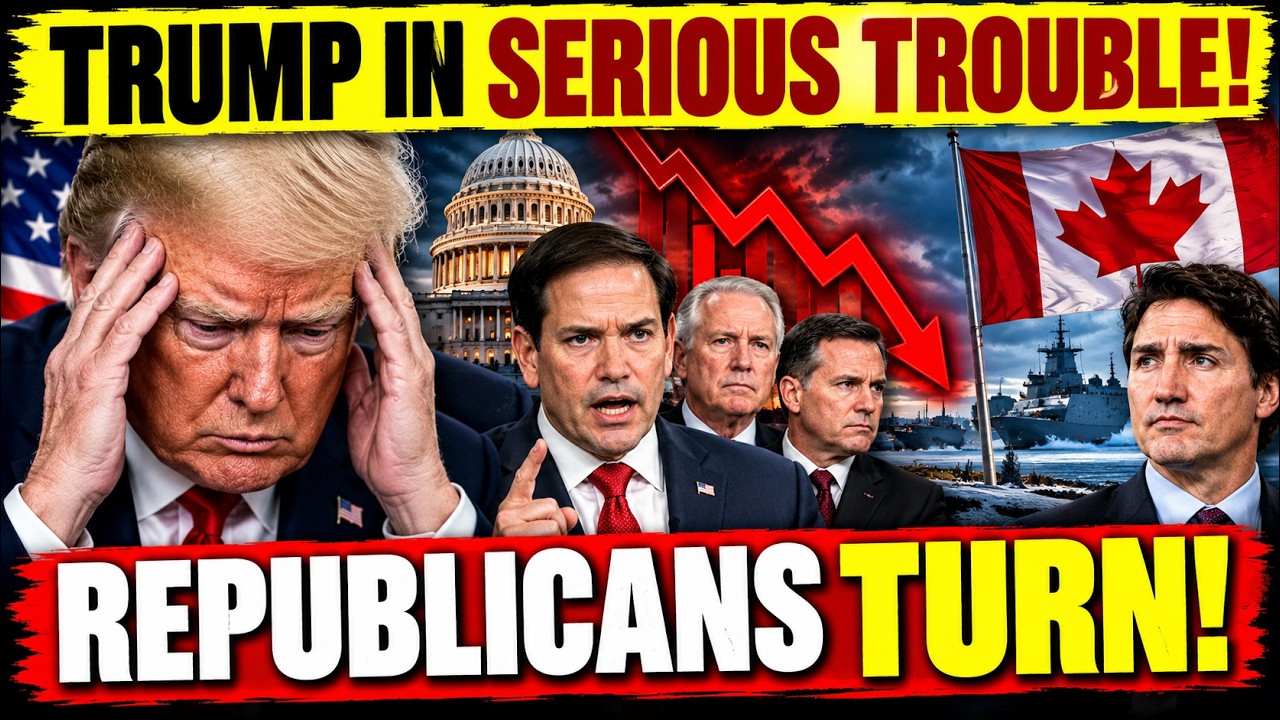 TRUMP PANICS As Republicans Admit SERIOUS TROUBLE Over Canada Fight