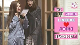 [FAKESUBS] LisKook and JiRosé We Got Married S2 Ep. 1: I'm Happier Today l Fanmade