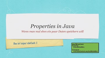 Properties in Java