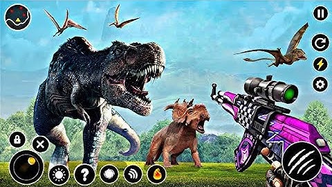 Dinosaur Shooting Game – Best Dinosaur Games – Android Gameplay