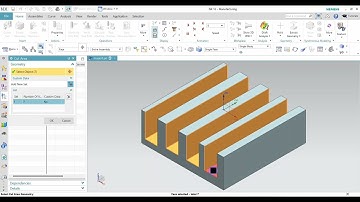 14.Plunge Milling in Mill Contour l NX CAM