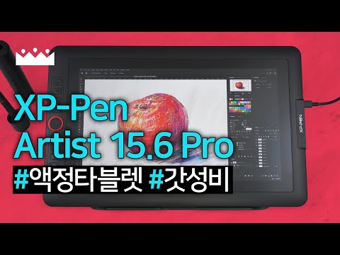 XP-Pen Artist 15.6 Pro 액정타블렛 리뷰 : 이 가격에 틸트에 광색역까지 가성비 실화?