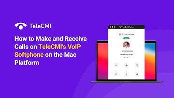 How to Make and Receive Calls on TeleCMI’s VoIP Softphone on the Mac Platform