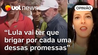 Lula vai ter que brigar no Congresso para cumprir cada uma das promessas na economia, diz Cris Fibe