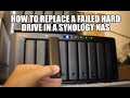 How to replace a hard drive in a Synology NAS