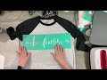 Be Fearless Cricut Easy Press Chalk Couture Custom Shirt