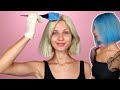 Bleaching my Hair and Dyeing it Blue (Accidentally)