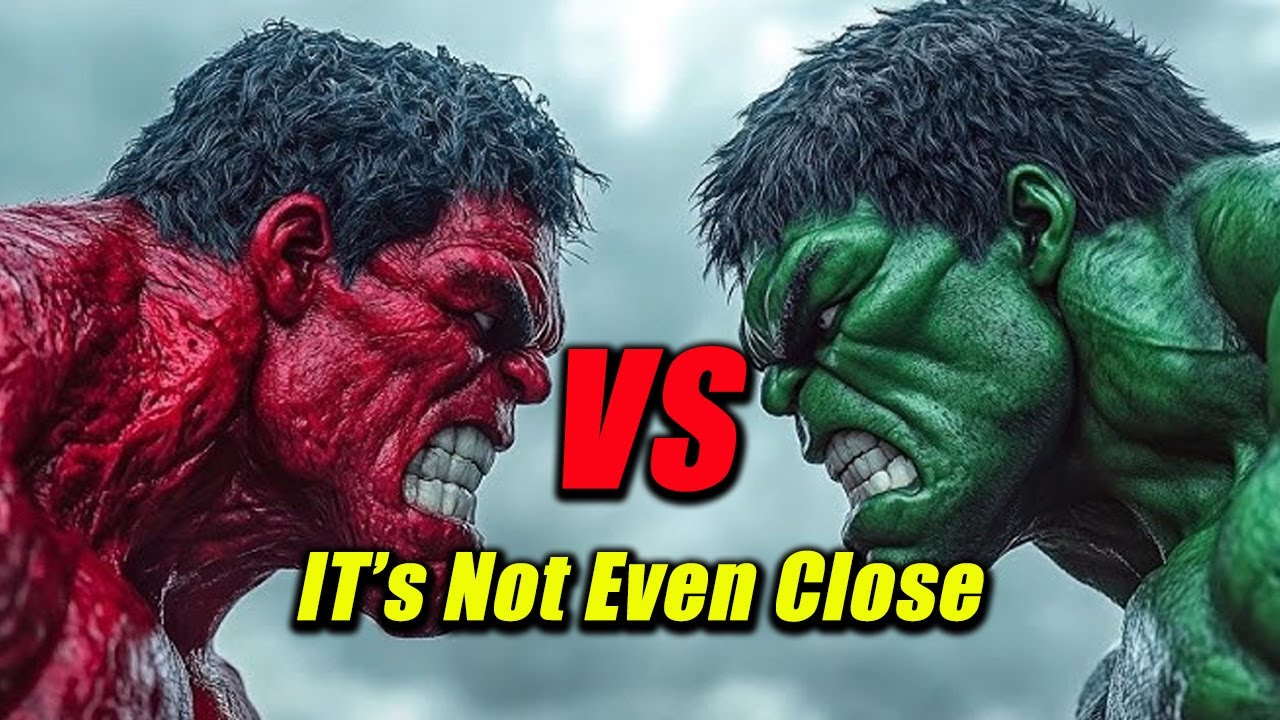 This Is The Outcome Of Red Hulk Vs Green Hulk MCU Fight - YouTube