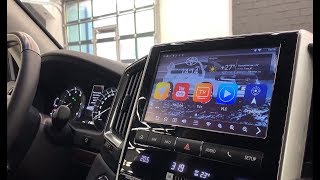 Android в штатный монитор Toyota Land Cruiser 200
