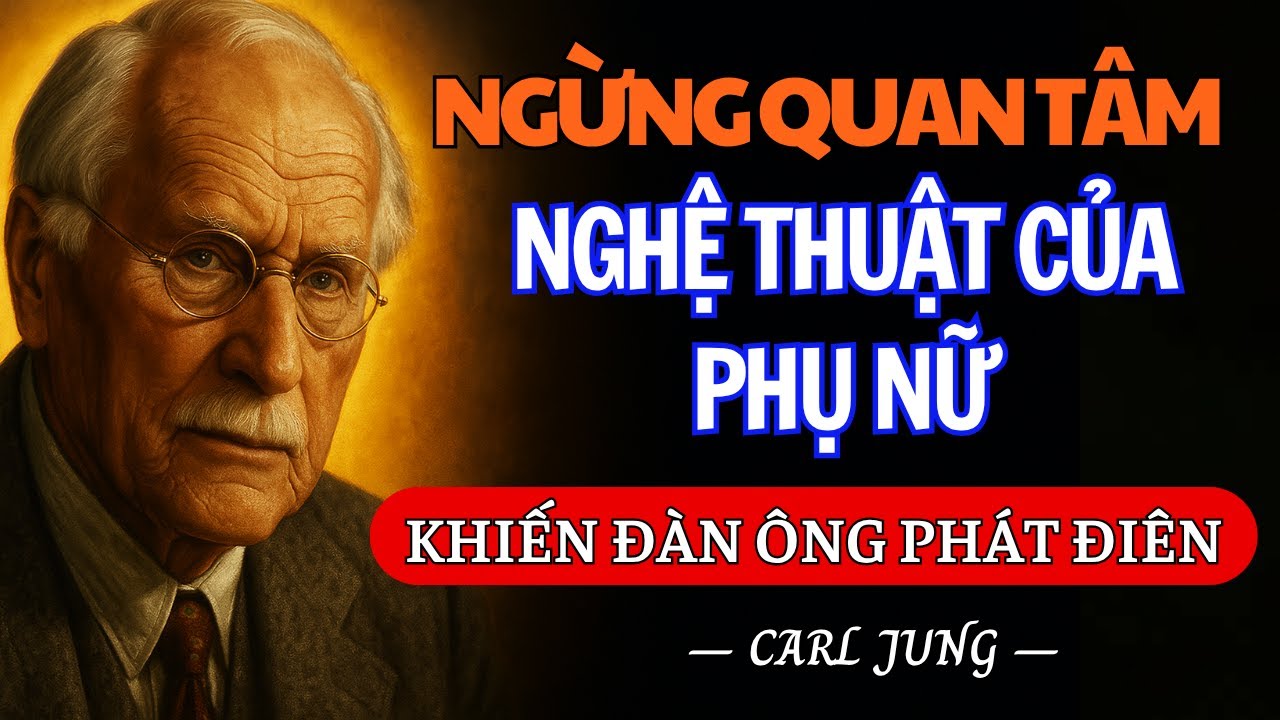 Nghệ Thuật Của Việc NGỪNG QUAN TÂM – Đàn Ông Sẽ PHÁT ĐIÊN Vì Người Phụ Nữ Ấy | Tâm Lý Học Carl Jung