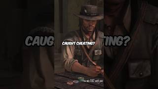 He accused the WRONG guy of cheating... 💀 (Red Dead Redemption) #rdr2 #rdr #arthurmorgan #shorts #ps