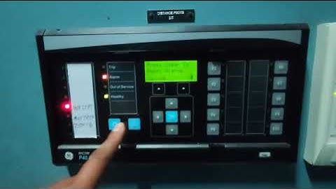 MiCOM P40 Agile Realy Reset || How to Reset Distance Protection Relay || Distance Protection Relay