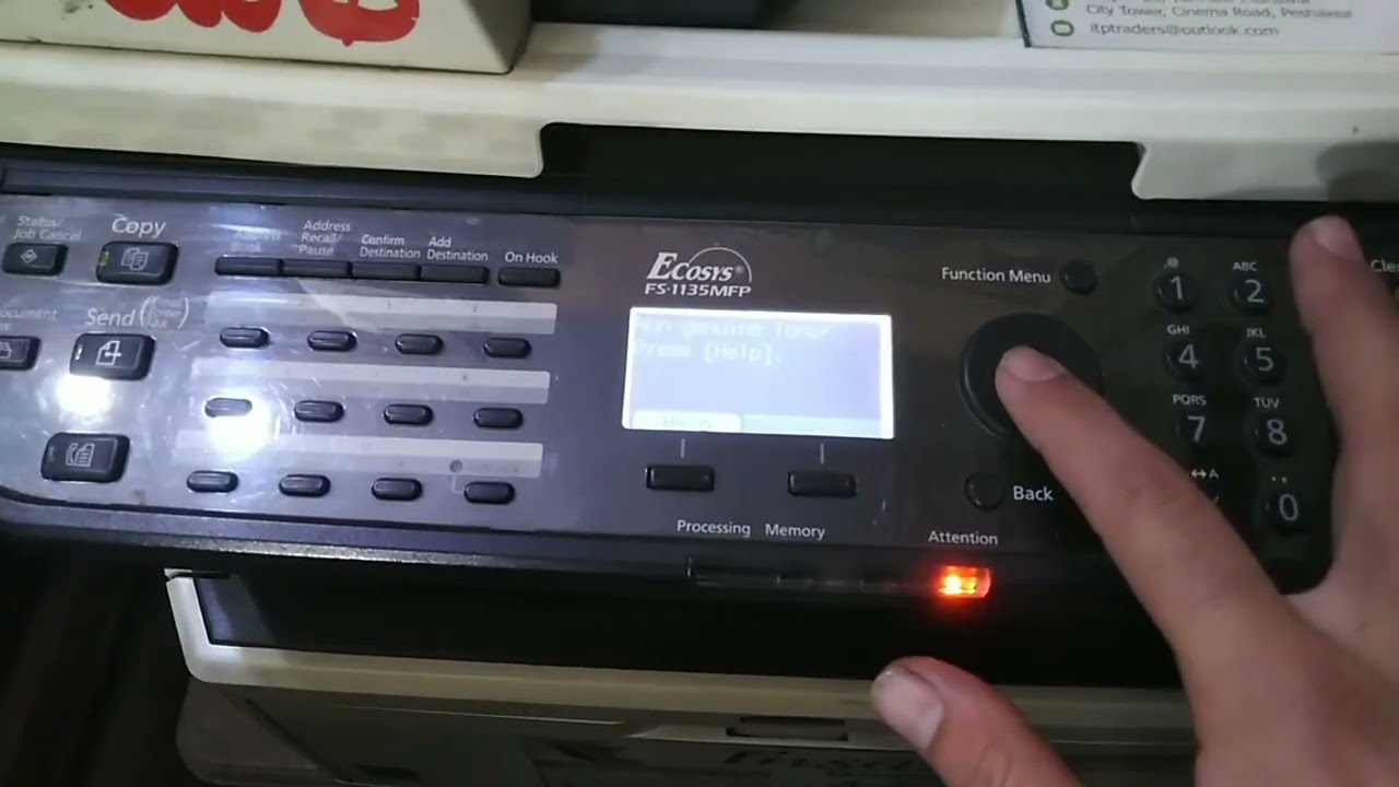 KYOCERA FS1035 FS1135 M2035 M2535 ERROR C3100