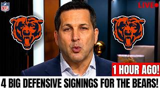 MASSIVE TRADE! BEARS SIGNING 4 PLAYMAKERS TO BUILD THE SCARIEST DEFENSE IN THE NFL! BEARS NEWS