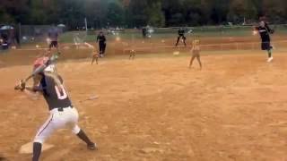 Savanna Rainey - #27 (2018) - 3rd Base Highlights, Jersey Intensity 16u KOD - Fall 2016 Season