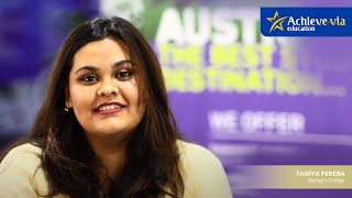 Australia & Canada University Admission Day Taniya Perera Testimonial
