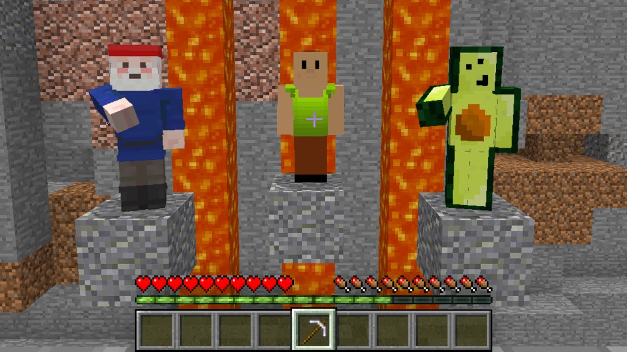 Minecraft Saving Hamood and Avocados from Mexico Shorts YouTube