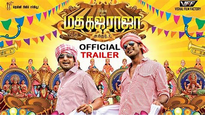 Madha Gaja Raja Official Trailer #1million