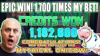 ✦ EPIC BONUS! ✦ 1,700 x WIN! 🎰700 + Free Games ➡️Mythical Unicow Captured | The Big Jackpot