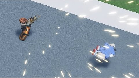 gordon freeman launching people with a gravity gun [ROBLOX]