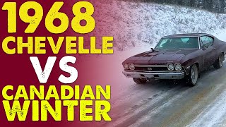 Road Trip to Motorama Day 1: Battling the Winter Conditions in a 1968 Chevelle!