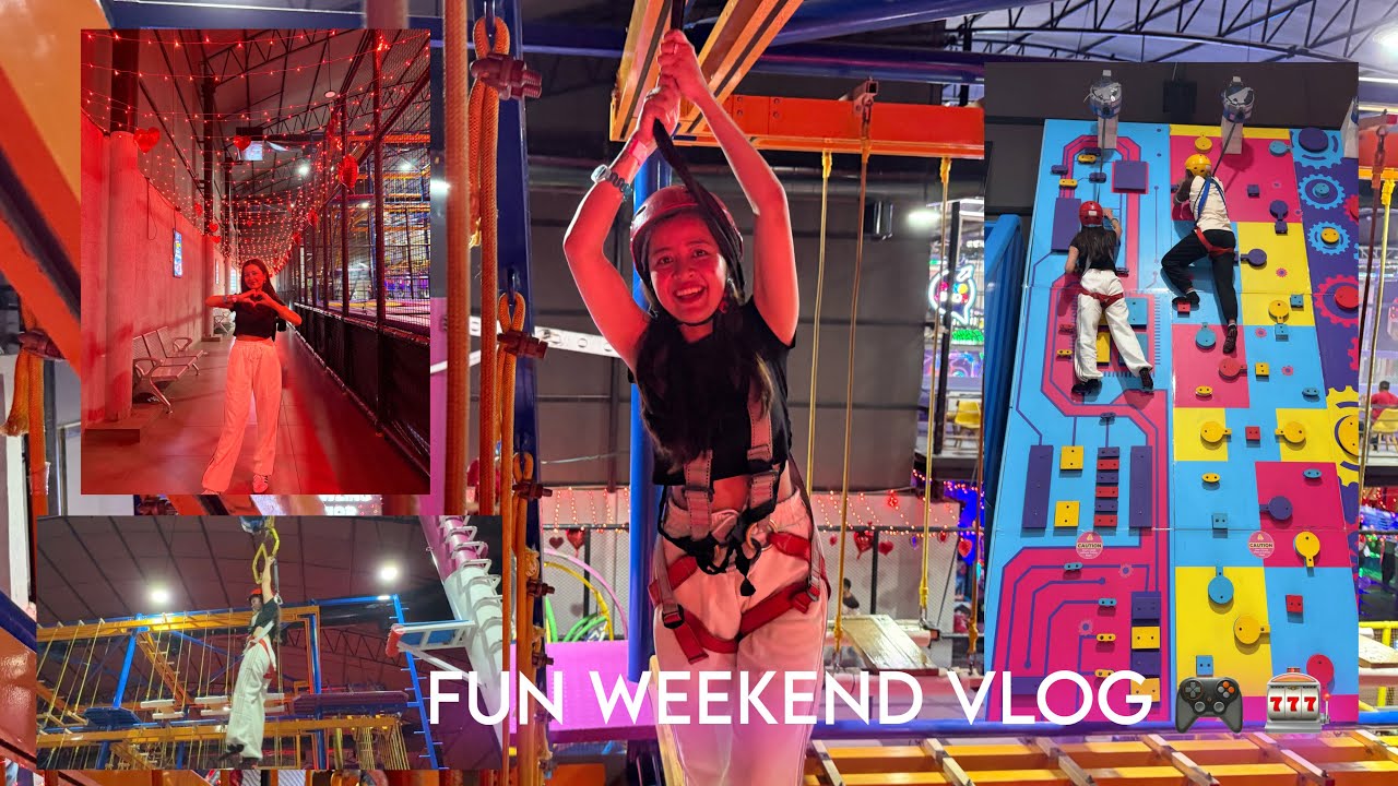 TRAMPOLINE AND ADVENTURE PARK || EPIC EXPERIENCE || VLOG