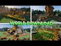 Minecraft Best Survival Starter World (Free Download)