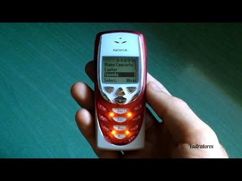 Nokia 8310 retro review (old ringtones, games and others)