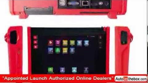 Launch X431 PAD Scanner Introduction