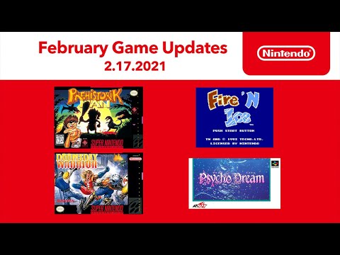 NES & Super NES - February 2021 Game Updates - Nintendo Switch Online