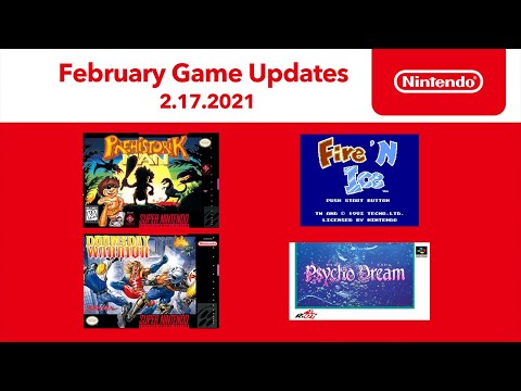 NES & Super NES - February 2021 Game Updates - Nintendo Switch Online