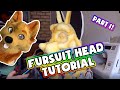 Fursuit head tutorial! | Part 1 ~ Foam Base