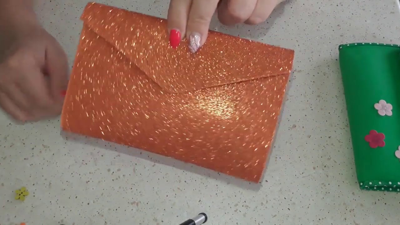 PORTAFOGLI IN GOMMA EVA, TUTORIAL.