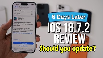 iOS 18.7.2 Review 6 Days Later | Should you update?