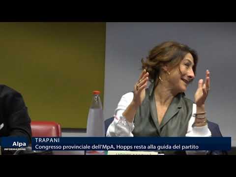 Congresso provinciale a trapani dell’MpA, Hopps alla guida del partito