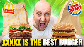 McDonald's vs. Burger King: The Ultimate Fast Food Face-off | Who has the BEST BURGER?