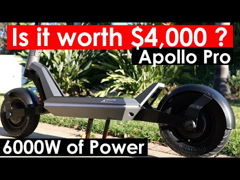 The Truth About the $4,000 Apollo Pro Electric Scooter - YouTube