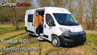 RoadCar R601: un van per la famiglia dal prezzo contenuto, essenziale e funzionale.