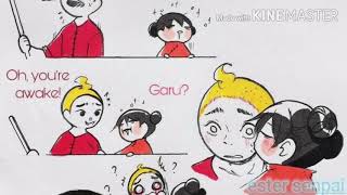 Comics pucca x garu