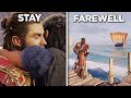 Stay vs Farewell (ALL ENDINGS) Episode 2 - Assassin&#39;s Creed Odyssey